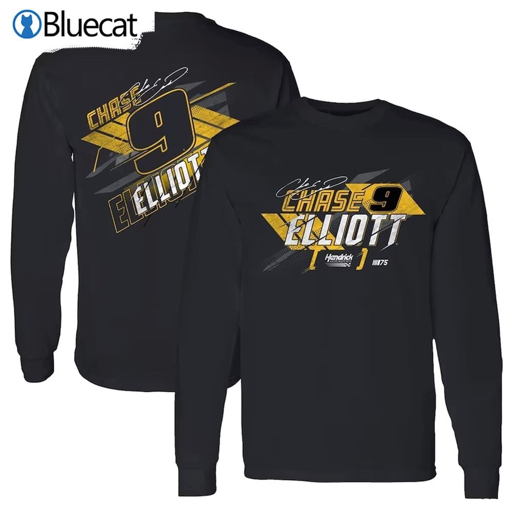Chase Elliott Hendrick Motorsports Team Collection Splitter Long Sleeve T-shirt 